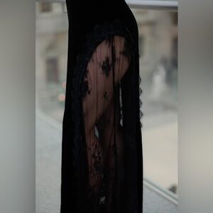 Stunning black maxi dress